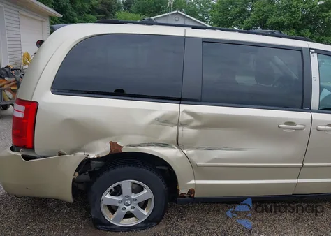 2010 Dodge Grand Caravan Hero из США, поврежденный, VIN 2D4RN3D17AR390232